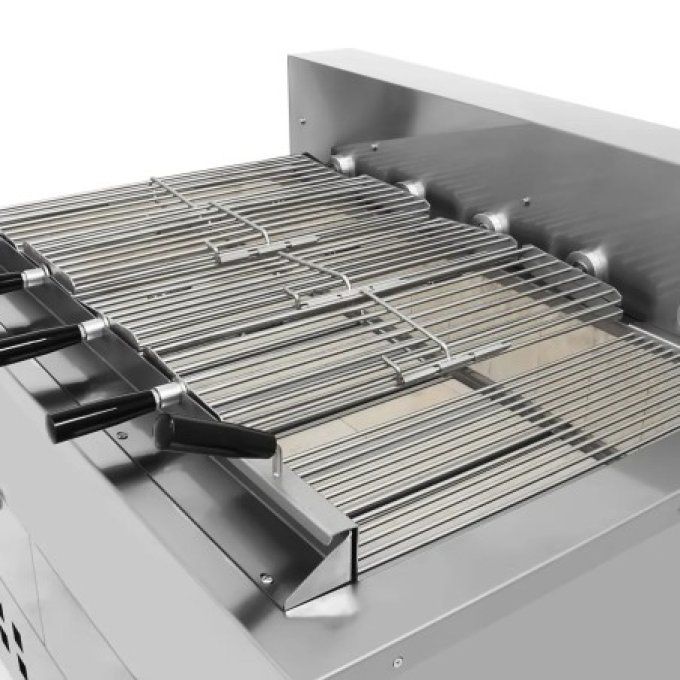 Grill charbon de bois 5 brochettes CLIMAHOSTELERIA EMP5YI 