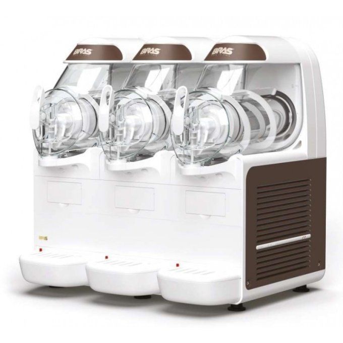 Machine granité multifonctions 3x6 litres CLIMAHOSTELERIA B-FROZEN6-3