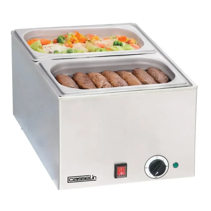 Bain-marie avec 2 x GN 1/2 CASSELIN CBM2