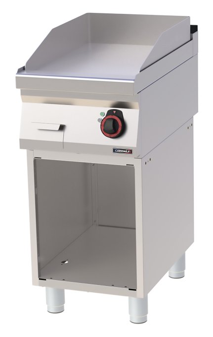 Plaque à snacker Fonte Lisse avec soubassement 40