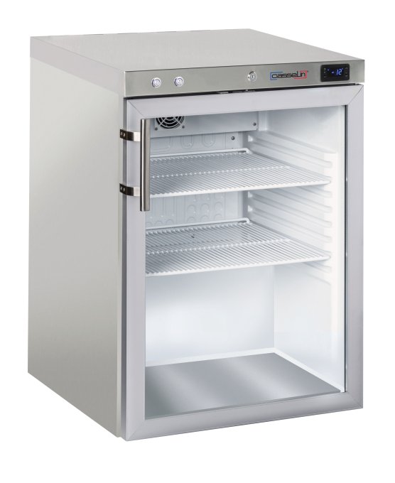 Armoire négative à spiritueux vitrée 140 L Inox CASSELIN CANV140L