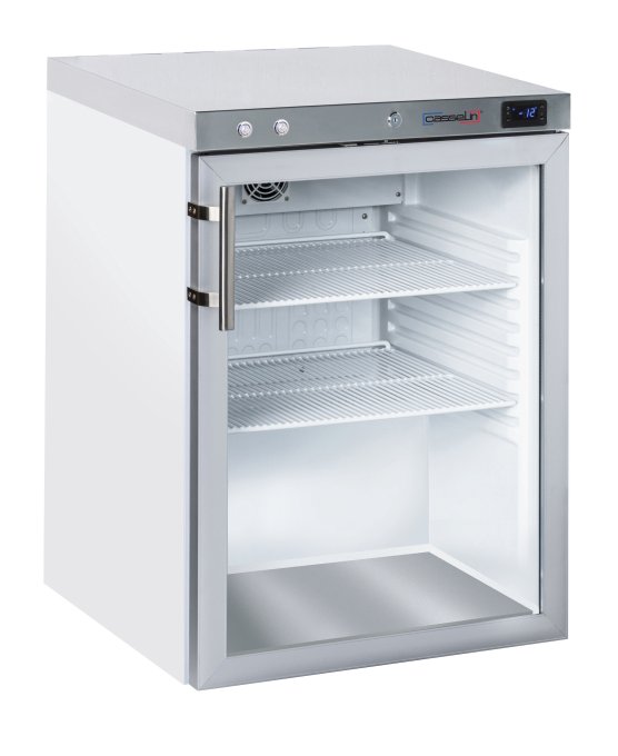Armoire négative à spiritueux vitrée 140 L Blanche CASSELIN CANV140LB