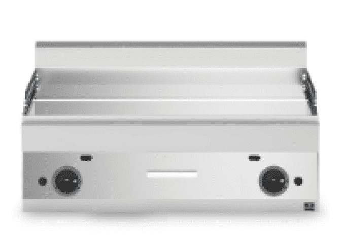 Plaque grillades gaz chromée lisse VIRTUS MS6510FTGCRT