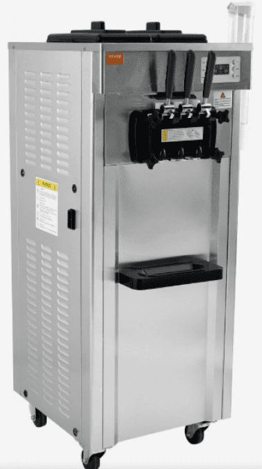 Machine à Glace Italienne 21-31 L/h 1670 W 3 Saveurs