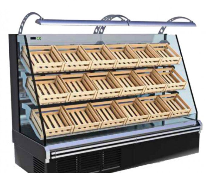 Vitrine réfrigérée fruits/légumes 2m VN-.201-1 EUROVITRINE 