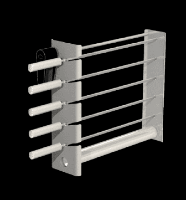 Grille à brochettes pour grils verticaux électriques GRESILVA