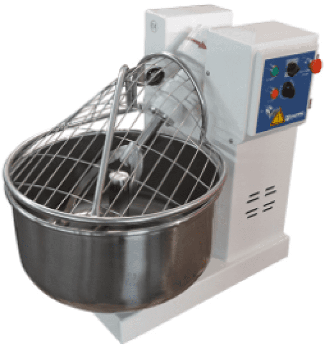 Pétrin à fourche 45 kg, 70 litres, 2 vitesses, minuterie VIRTUS CBD0071