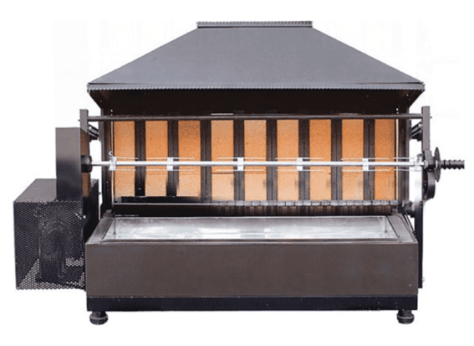 Rôtissoire à poulets au feu de bois 1 épée, 5 poulets MCM A1/5 