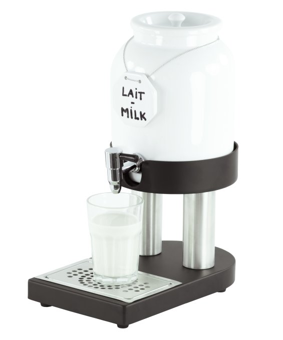 Distributeur de lait froid en porcelaine 4L CASSELIN CDLPF4