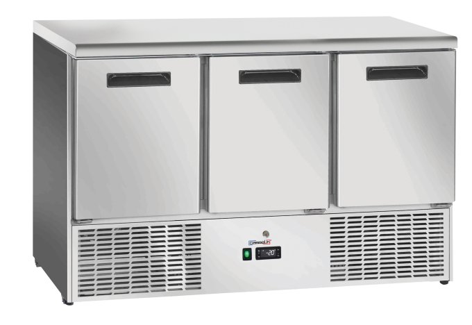 Desserte réfrigérée négative 3 portes CASSELIN CDRN3P
