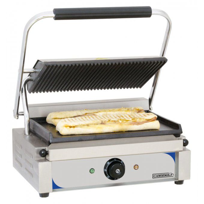 Grill Panini plaques rainurée/lisse CGPRL CASSELIN