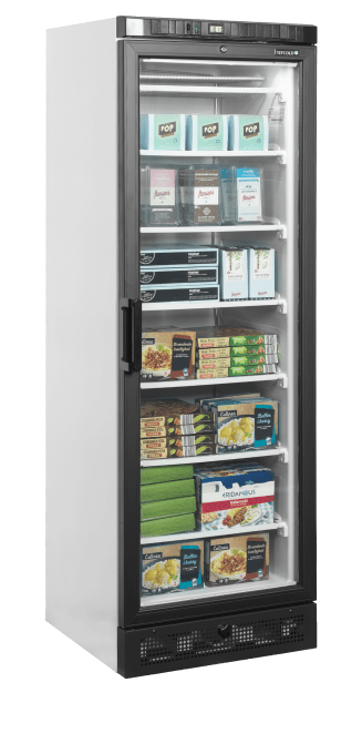 Congélateur vertical vitré TEFCOLD UFSC371G