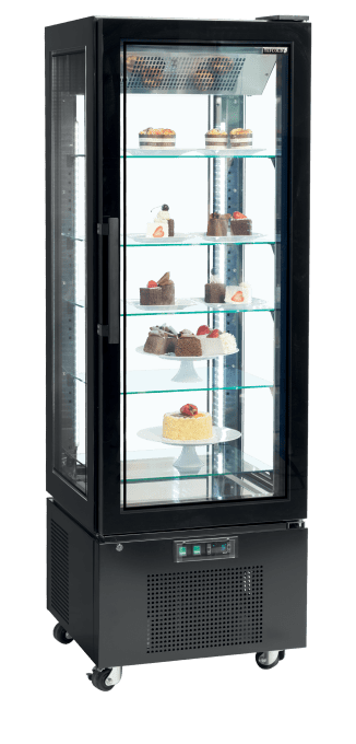 Armoire vitrée réfrigérée (froid négatif) TEFCOLD UPD400-F