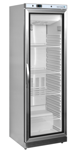 Congélateur vertical de vitrine TEFCOLD UF400VSG