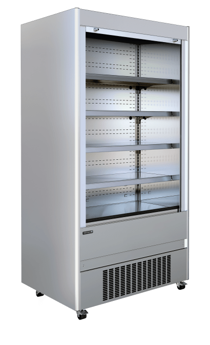 Vitrine réfrigérée inox TEFCOLD MCX130M