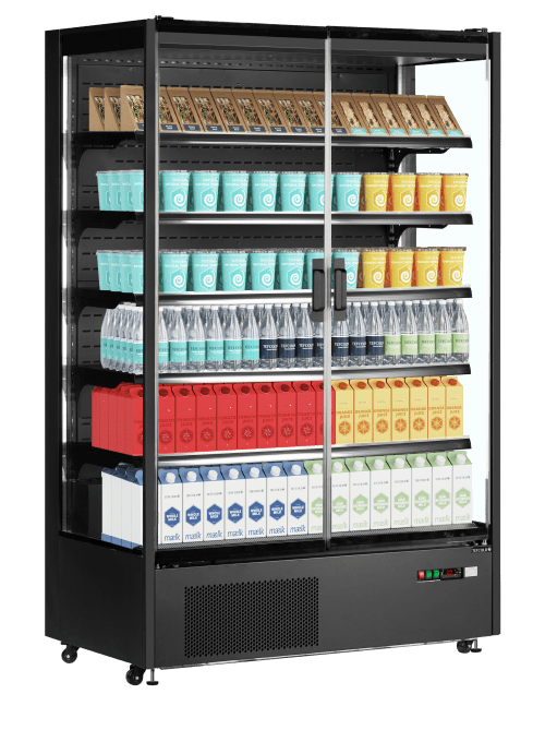 Vitrine réfrigérée pour supermarché