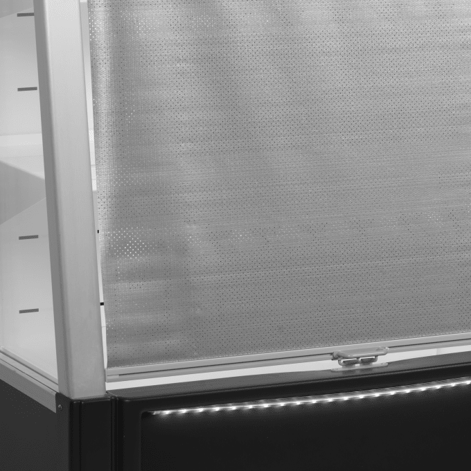 Façade ouverte basse