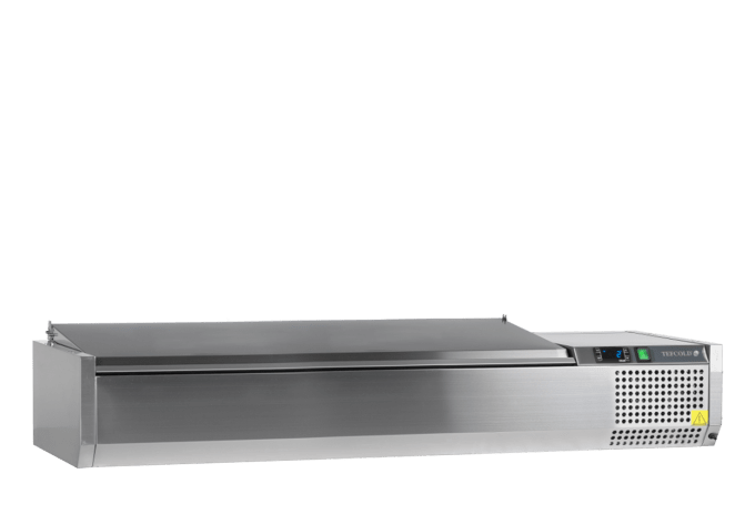 Vitrine réfrigérée GN1/4 TEFCOLD VK33-150 S/S LID