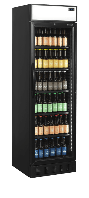 Réfrigérateur à boissons noir TEFCOLD CEV435CP BLACK