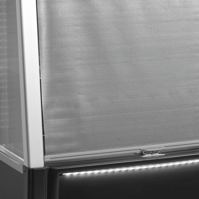 Façade ouverte basse