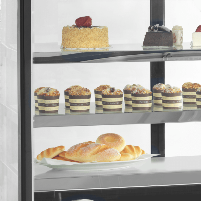 Comptoir réfrigéré TEFCOLD LPD1200F/BLACK