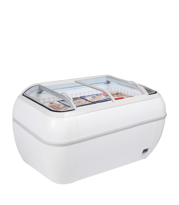 Congélateur de supermarché TEFCOLD TWIN HEAD-F