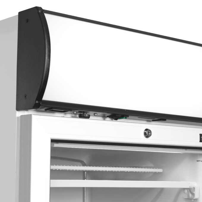 Congélateur vertical de vitrine TEFCOLD UFFS371GCP