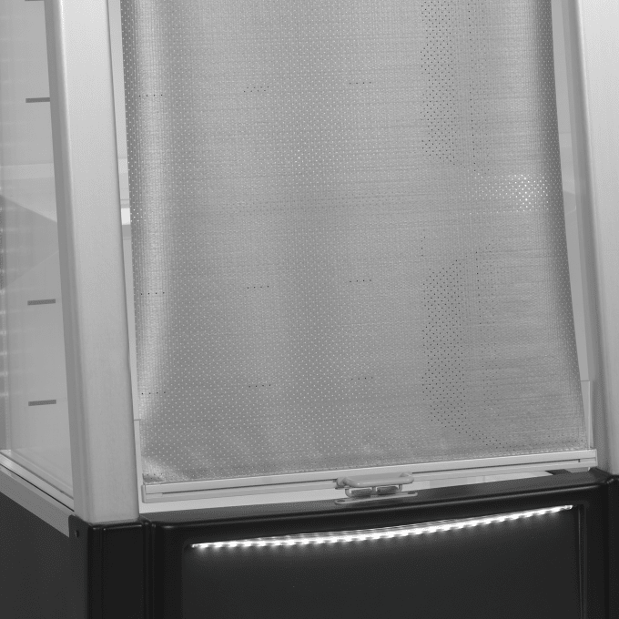 Façade ouverte basse