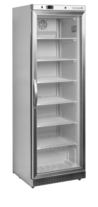 Congélateur vertical vitré TEFCOLD UF400SG