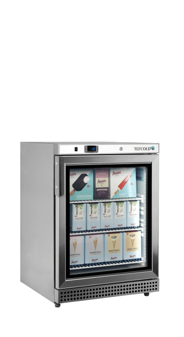 Congélateur vertical vitré TEFCOLD UF200VSG