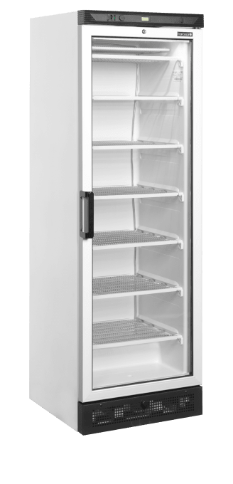 Congélateur vertical de vitrine TEFCOLD UFFS371G