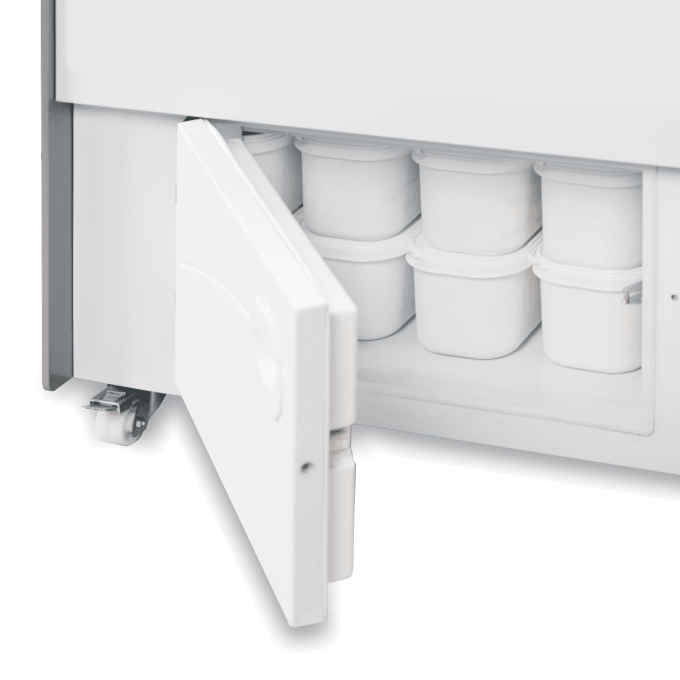 Vitrine ventilée pour glace en bac TEFCOLD BERMUDA VIEW RV10