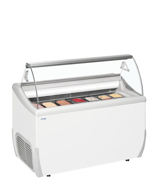 Vitrine pour glace en bac TEFCOLD UDRS7