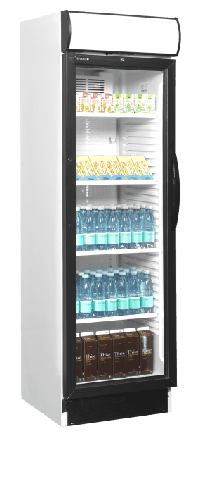 Réfrigérateur à boissons, charnières côté gauche TEFCOLD CEV425CP 2 LED L/H