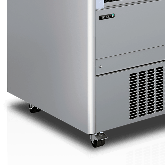 Vitrine réfrigérée inox TEFCOLD MCX130M