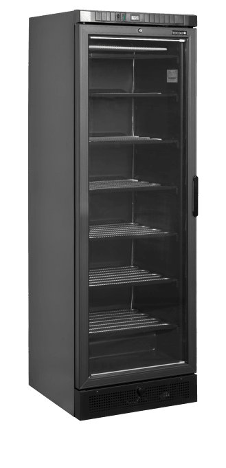 Vitrine à froid négatif, TEFCOLD UFSC371G Black L/H