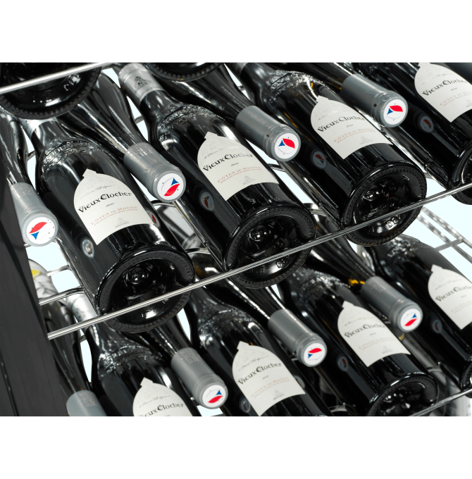 Armoire vitrée réfrigérée (froid positif)