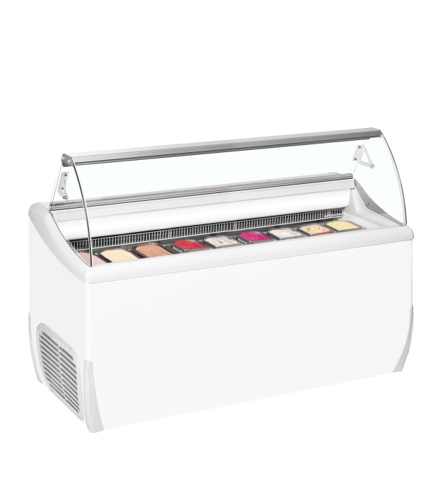 Vitrine pour glace en bac  TEFCOLD UDRS9