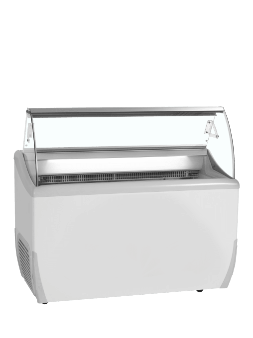 Vitrine pour glace en bac TEFCOLD UDRS7