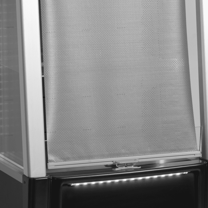 Façade ouverte basse