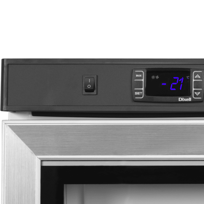 Congélateur vertical vitré TEFCOLD UF400VG