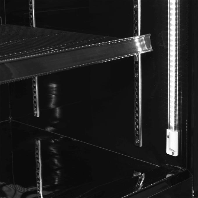 Congélateurs verticaux de vitrine TEFCOLD F2DBB