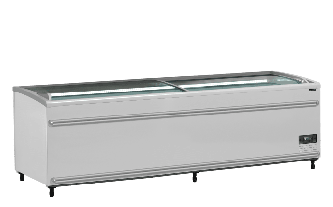 Réfrigérateur / congélateur de supermarché TEFCOLD SFI250-CF VS