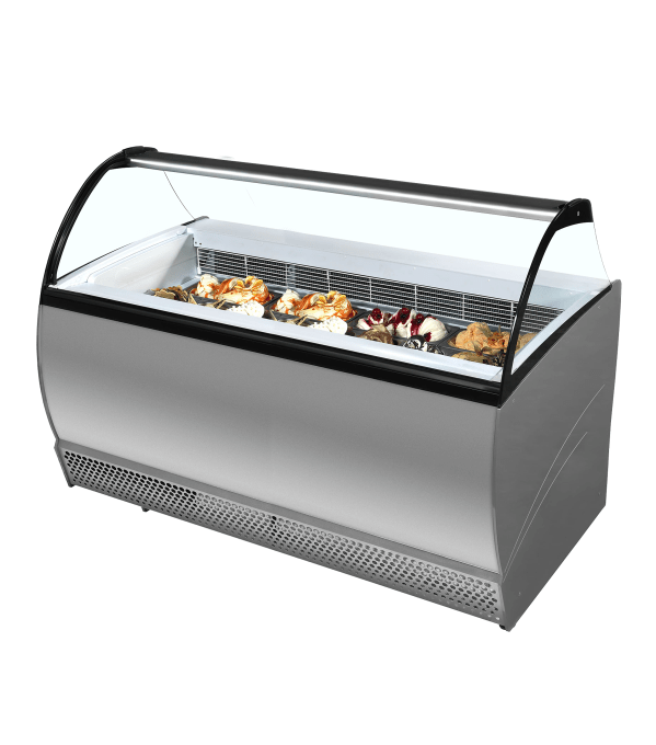 Vitrine pour glace en bac TEFCOLD ISABELLA 13LX