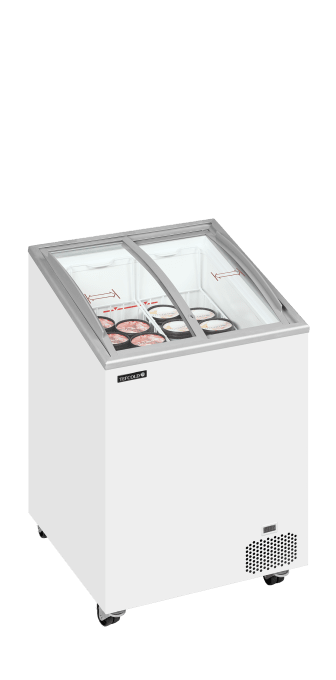 Congélateur de crème glacée TEFCOLD IC101SCEB LED