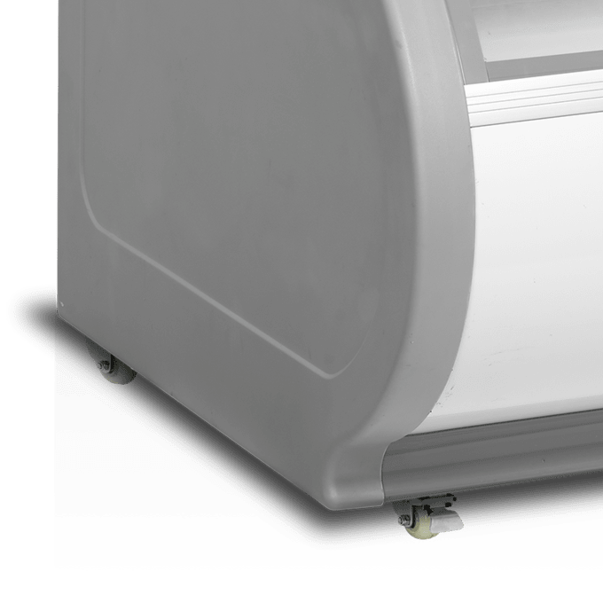 Vitrine froid négatif à deux niveaux TEFCOLD TD500