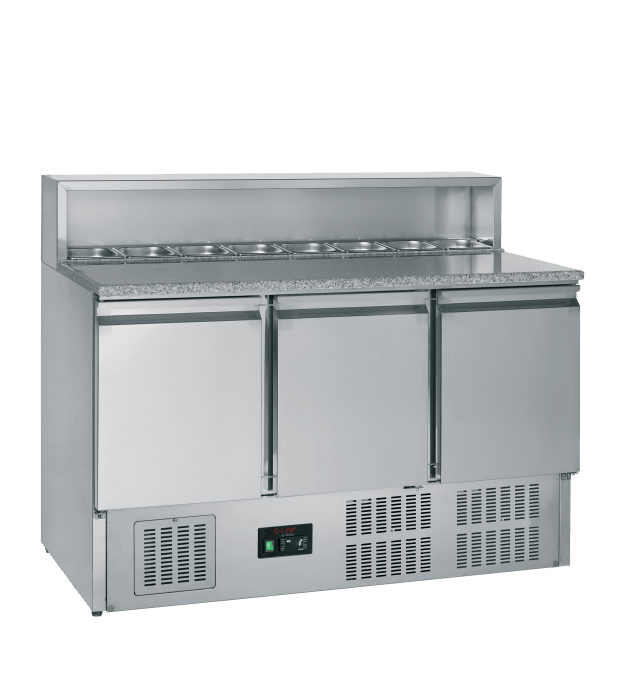 Comptoir à pizza GN1/1 TEFCOLD GP93