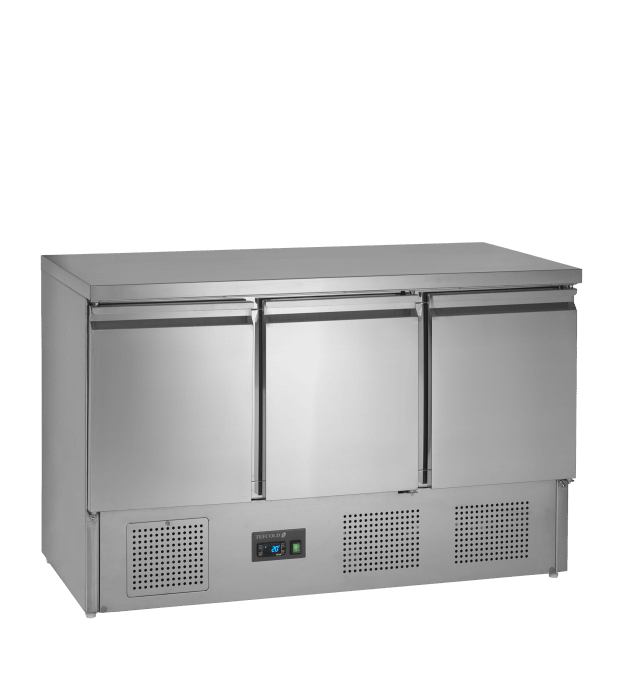 Comptoir pour saladette GN1/1 TEFCOLD SA1365 S/S