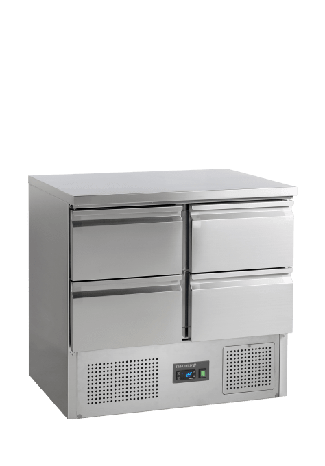 Comptoir pour saladette GN1/1 TEFCOLD SA914