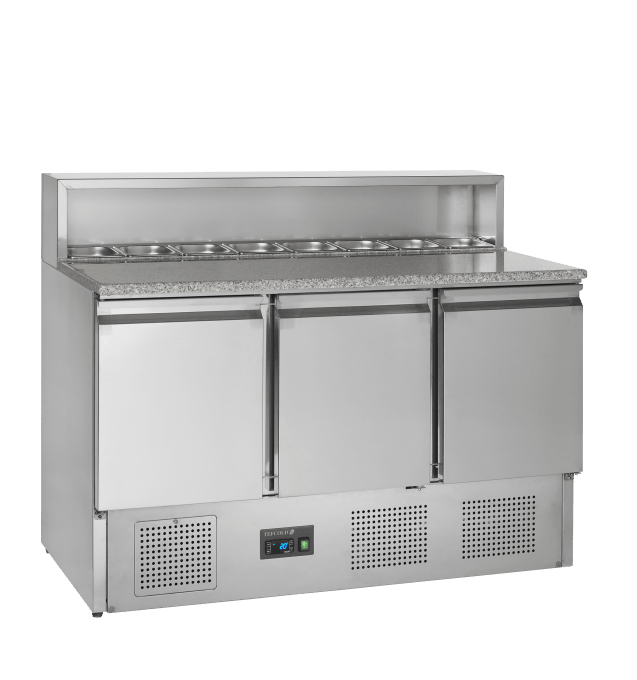 Comptoir à pizza GN1/1 TEFCOLD PT930